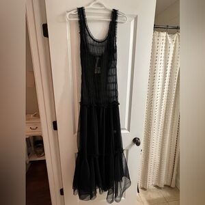 NWT Free People Black Dress | Formal Dress | Intimately Free People | Maxi Dress